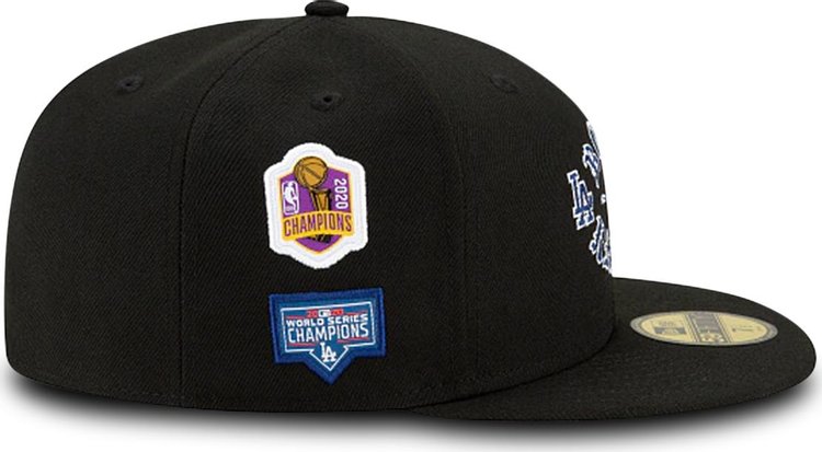 Born x Raised Los Angeles Champions 59Fifty Fitted Black