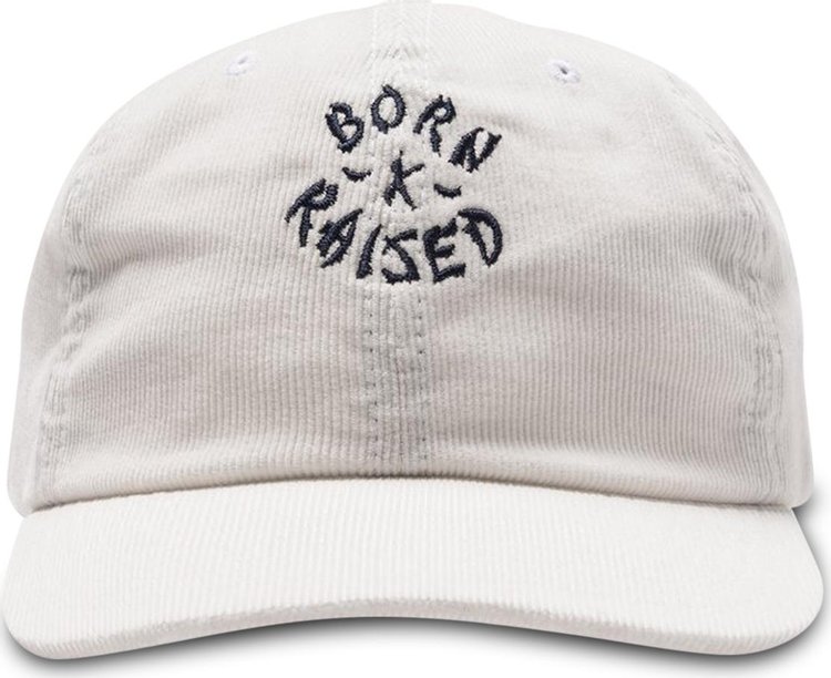 Born x Raised x Mitchell  Ness Westside Rocker Cap White