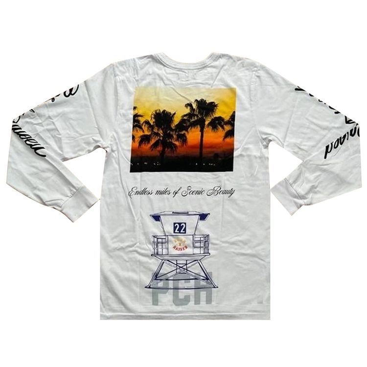 Born x Raised x Union Scenic Beauty Long Sleeve Tee White