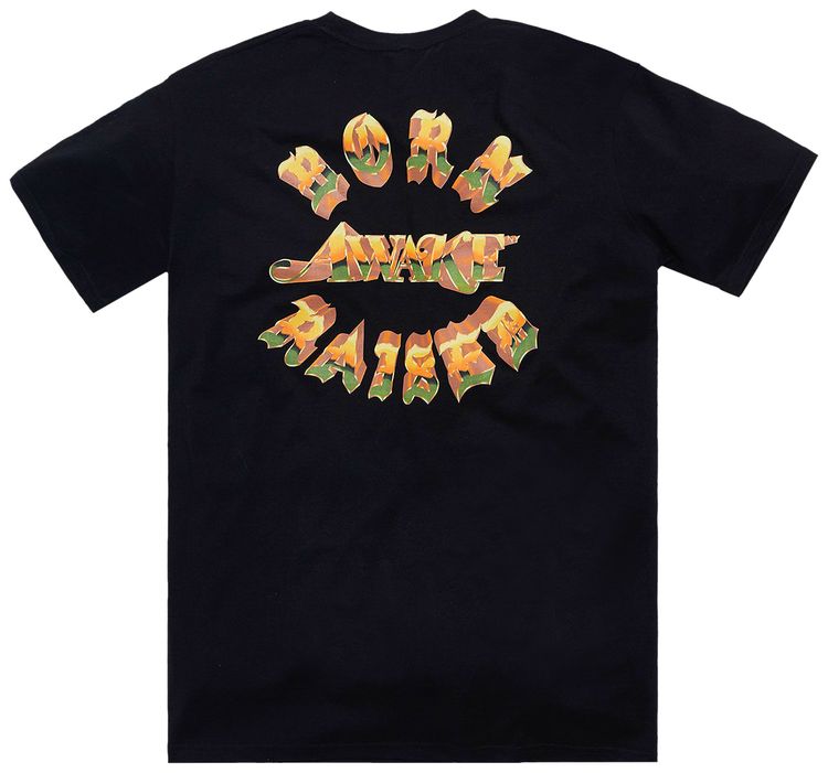 Born x Raised x Awake Chrome Rocker Tee Black