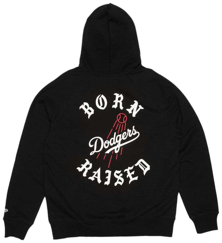 Born x Raised Los Angeles Dodgers Hoodie Black