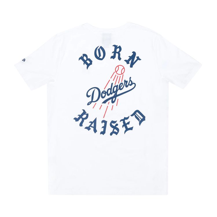 Born x Raised Los Angeles Dodgers LA Tee White
