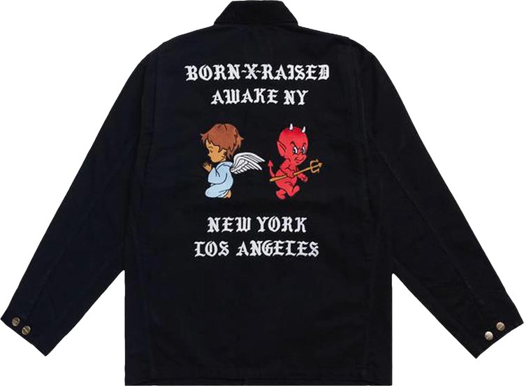 Born x Raised x Awake x Carhartt WIP Chore Coat Black