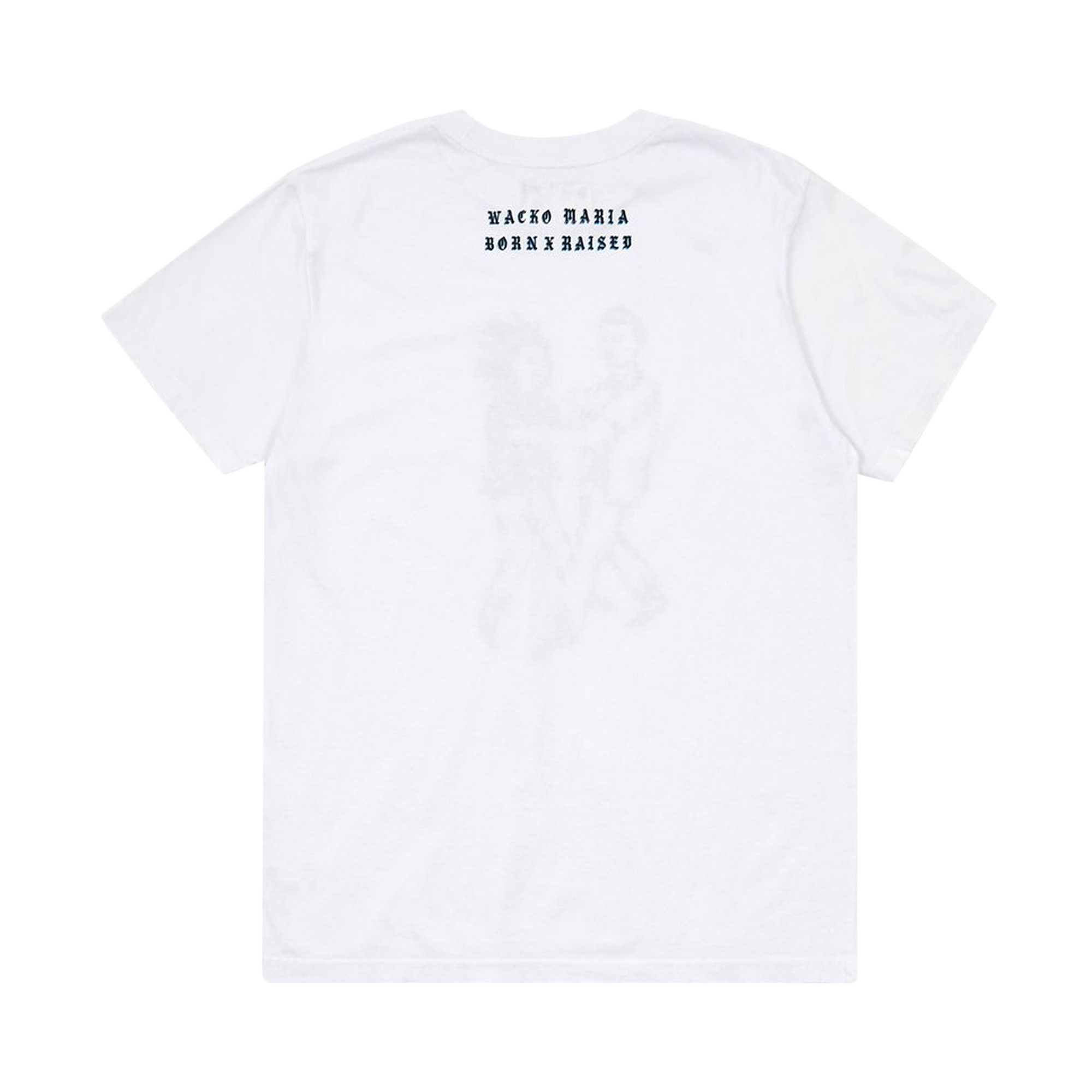 Buy Born x Raised x Wacko Maria T-Shirt 'White' - BXR WM WMT TEE03