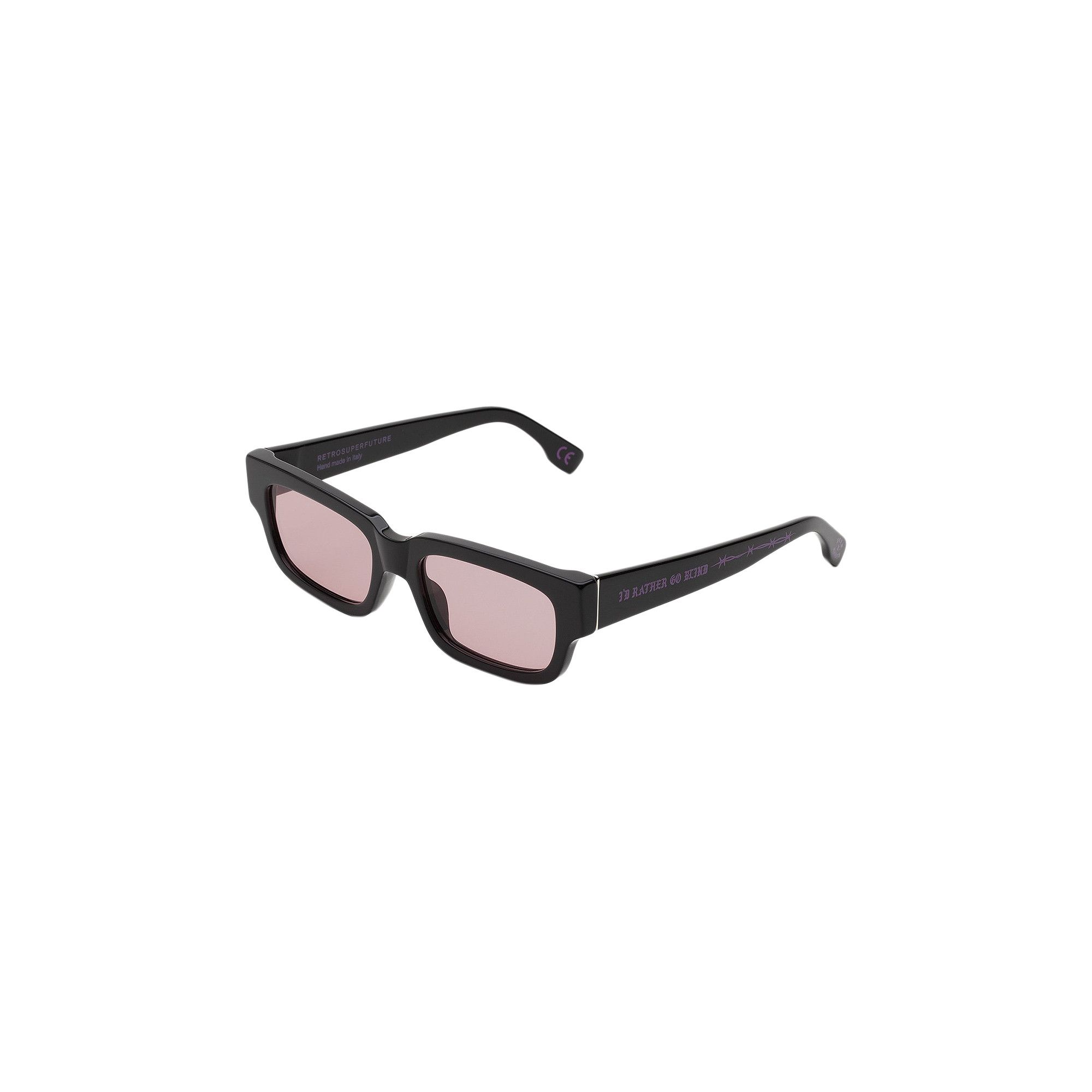 Buy RetroSuperFuture x Born x Raised Roma Sunglasses 'Black/Pink' - 0FJ  PINK | GOAT
