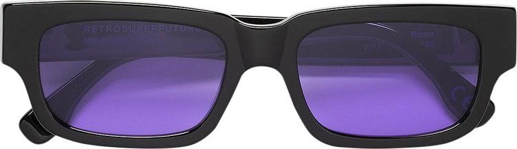RetroSuperFuture x Born x Raised Roma Sunglasses 'Black/Purple'