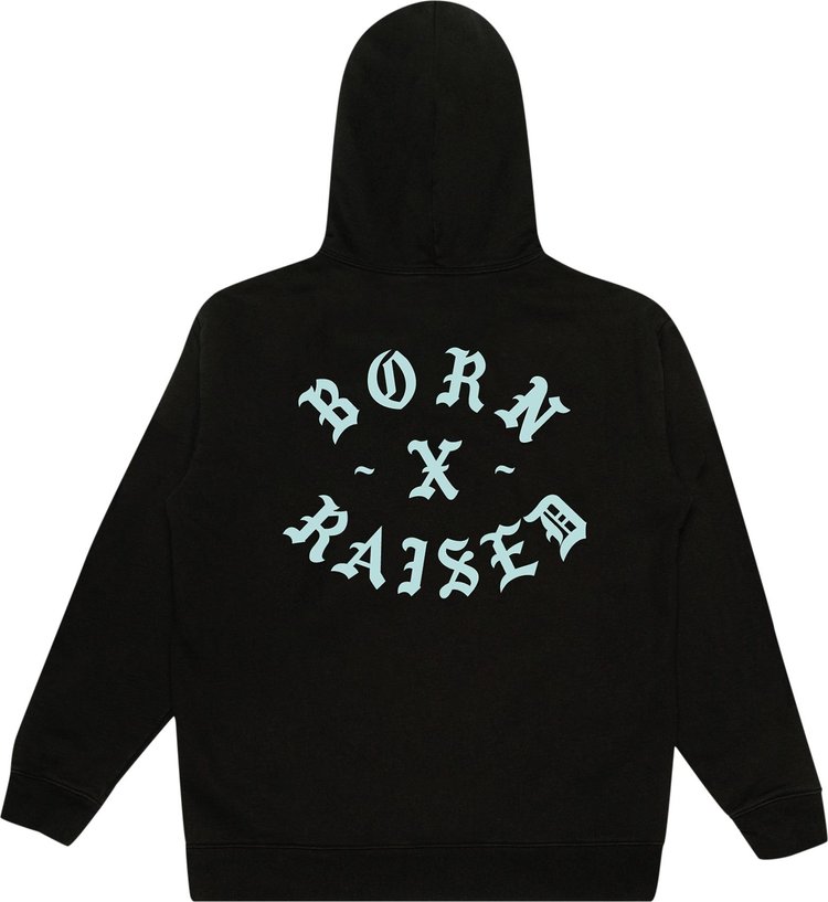 Born x Raised Rocker Hoodie Black