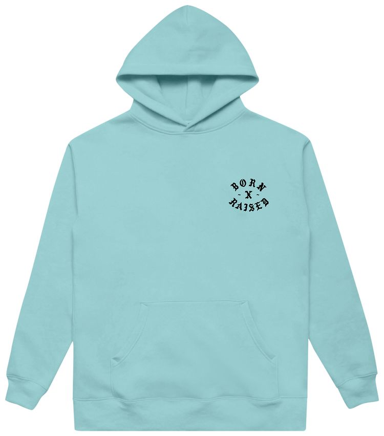 Born x Raised Rocker Hoodie Lagoon