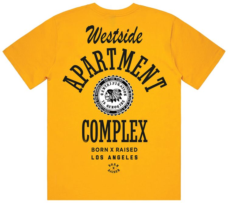Born x Raised WS Apartment Complex Tee Yellow