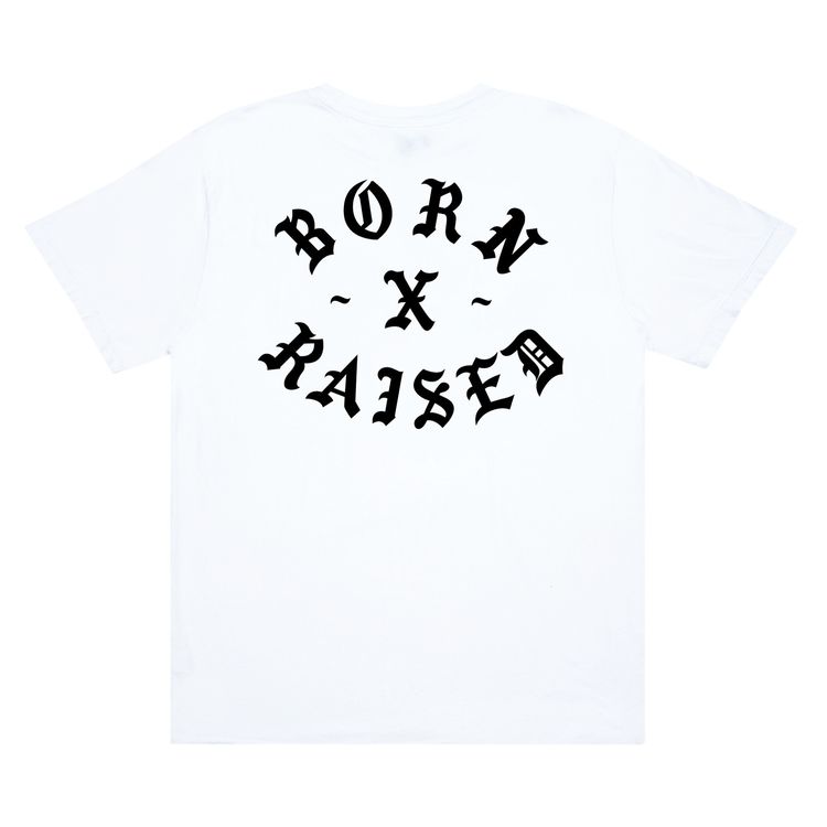 Born x Raised Rocker Tee White