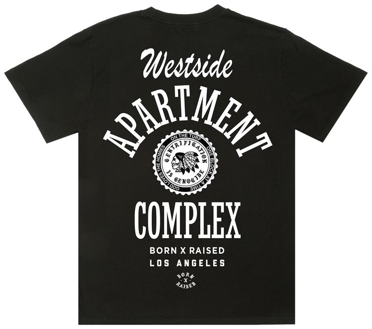 Born x Raised WS Apartment Complex Tee Black