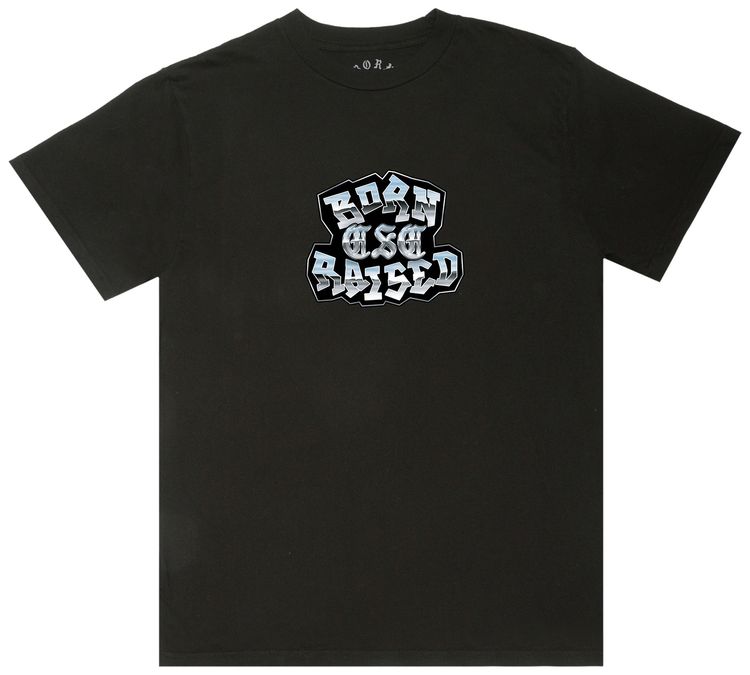Born x Raised x CSC Blockhuggers Tee Black