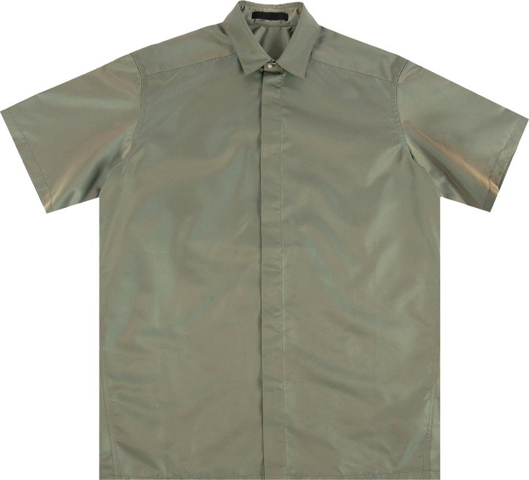 Fear of God Short-Sleeve Nylon Shirt 'Green Iridescent'