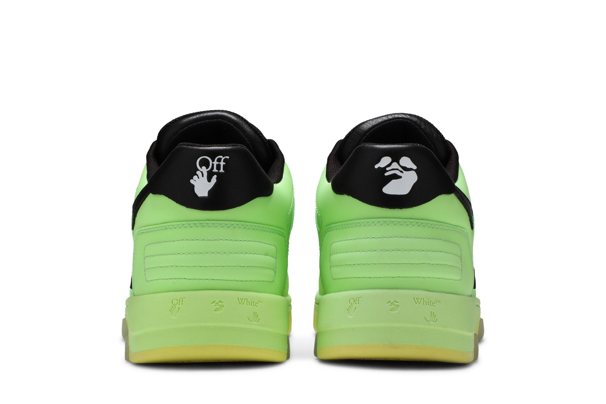 Buy Off-White Out of Office Low 'Fluo Green' - OMIA189R21MAT001