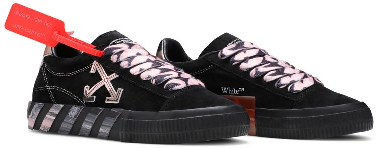 Off White Wmns Vulc Sneaker Liquid Melt   Black Pink