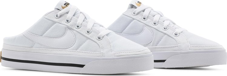 Wmns Court Legacy Mule White