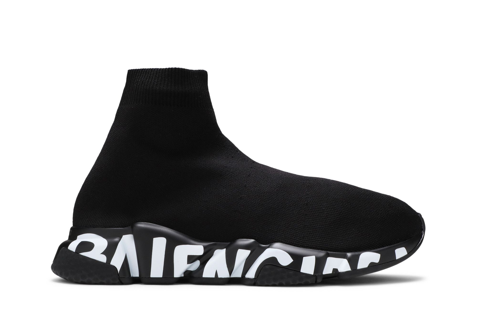 Balenciaga speed black and white store