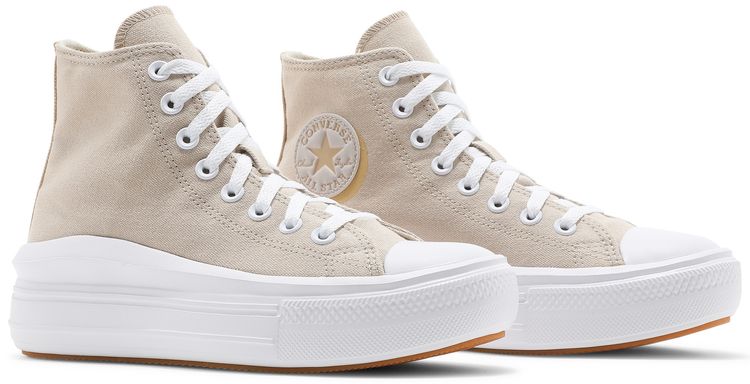 Converse Wmns Chuck Taylor All Star Move High Mono Pastels   Farro