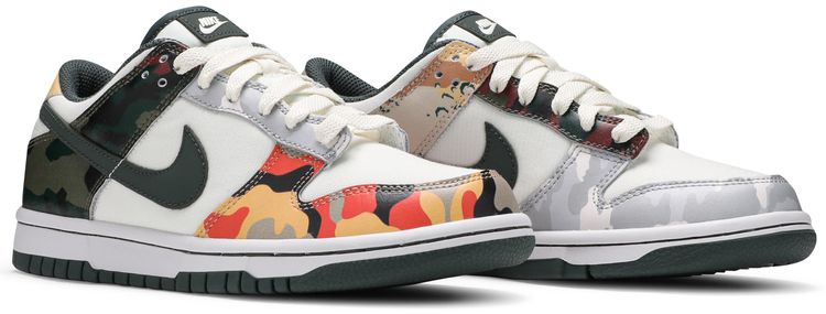 Nike Dunk Low SE GS Sail Multi Camo