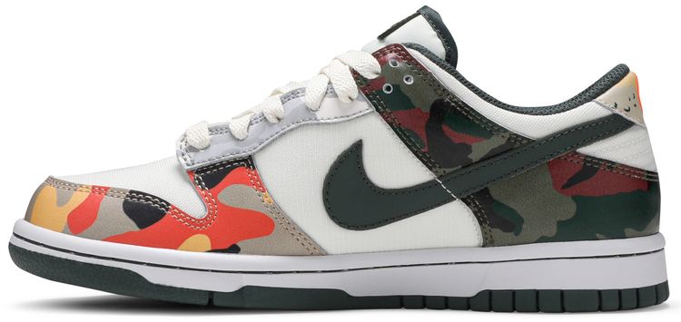 Nike Dunk Low SE GS Sail Multi Camo