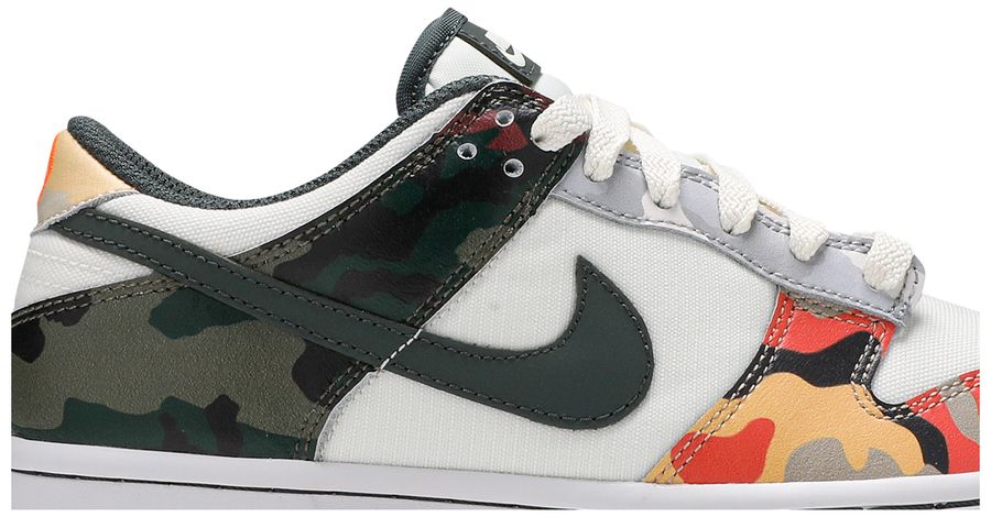 dunk low camo gs