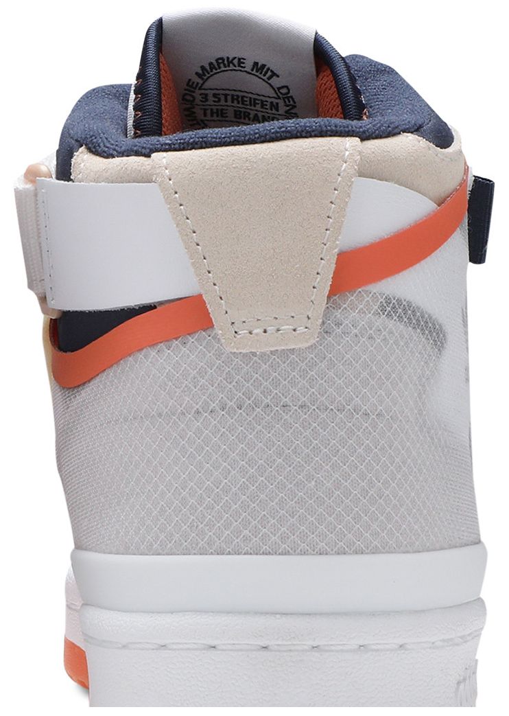 Adidas Forum Mid TT White Acid Orange