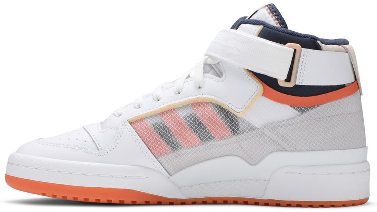 Adidas Forum Mid TT White Acid Orange