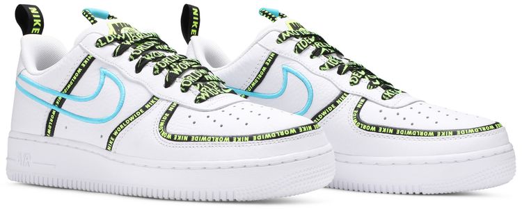 Nike Air Force 1 07 Premium Worldwide Pack   Blue Fury