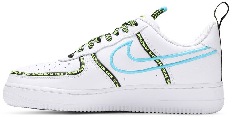 Nike Air Force 1 07 Premium Worldwide Pack   Blue Fury