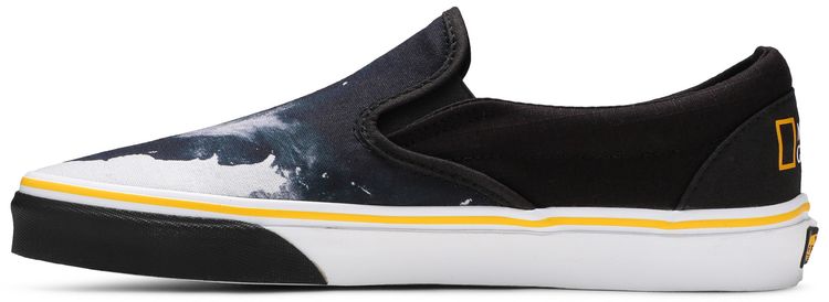 National Geographic x Vans Classic Slip On Then Now Glacier