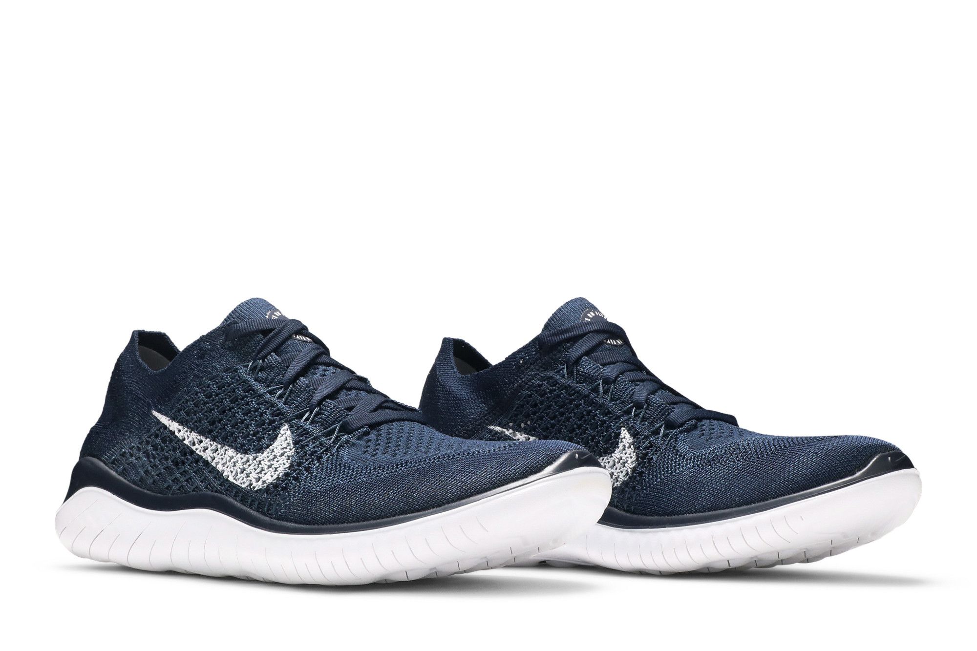 Nike free rn flyknit 2018 college navy store