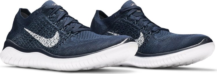 Free RN Flyknit 2018 College Navy