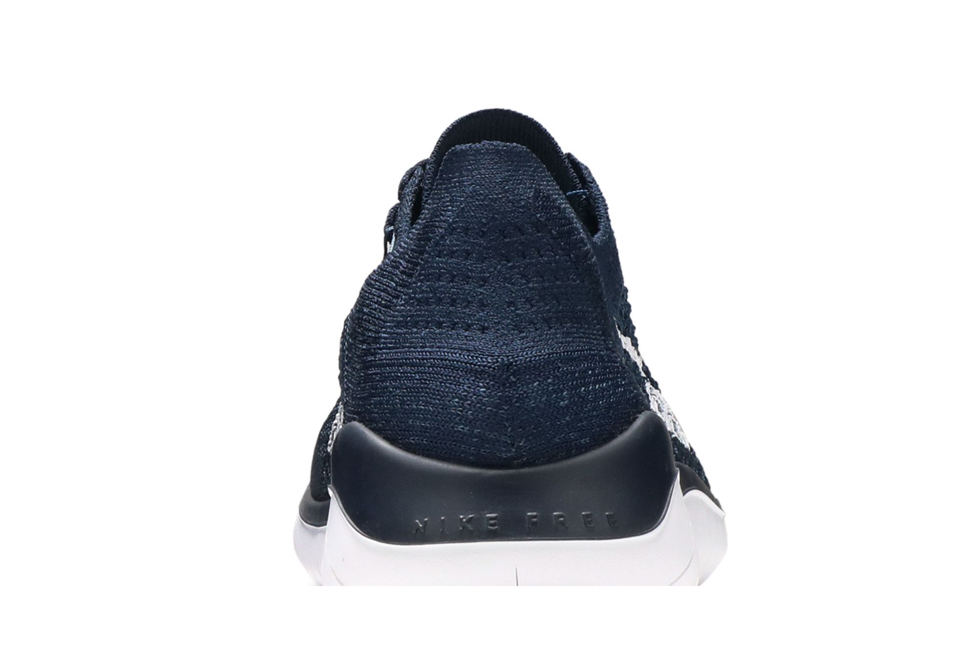 Free rn flyknit 2018 college navy/squadron blue/white top