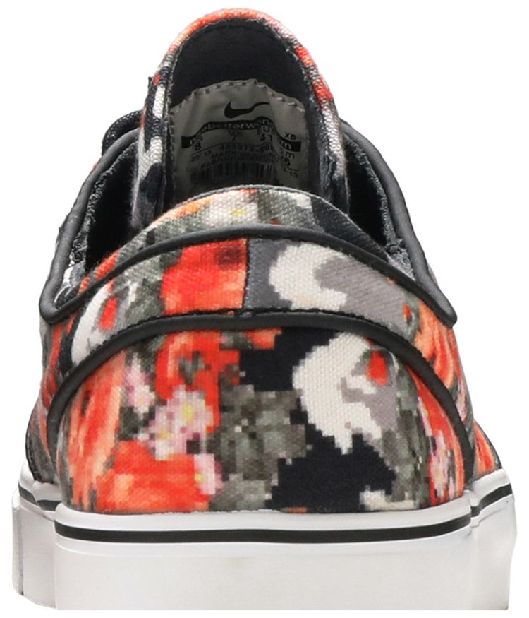 Nike Zoom Stefan Janoski Pr Orange Digi Floral