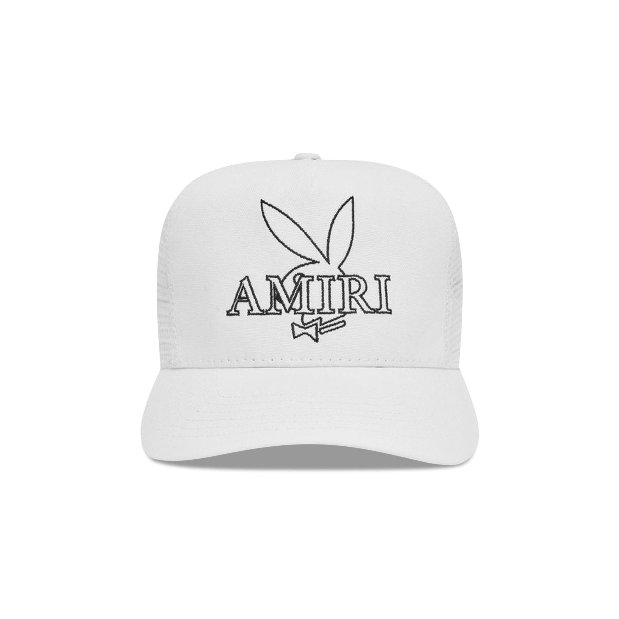 Buy Amiri Playboy Bunny Hat 'White/Black' - MAH007 111 WHIT
