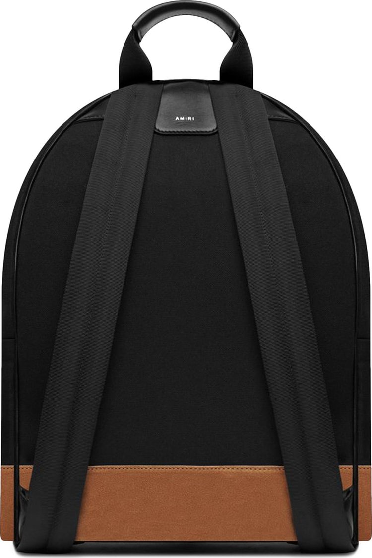 Amiri Canvas Classic Backpack BlackCognac