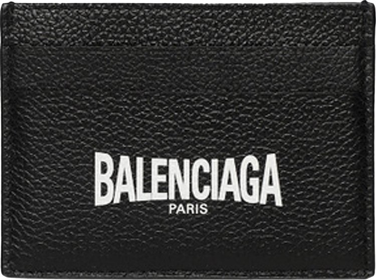 Balenciaga Credit Card Holder 'Black/White'