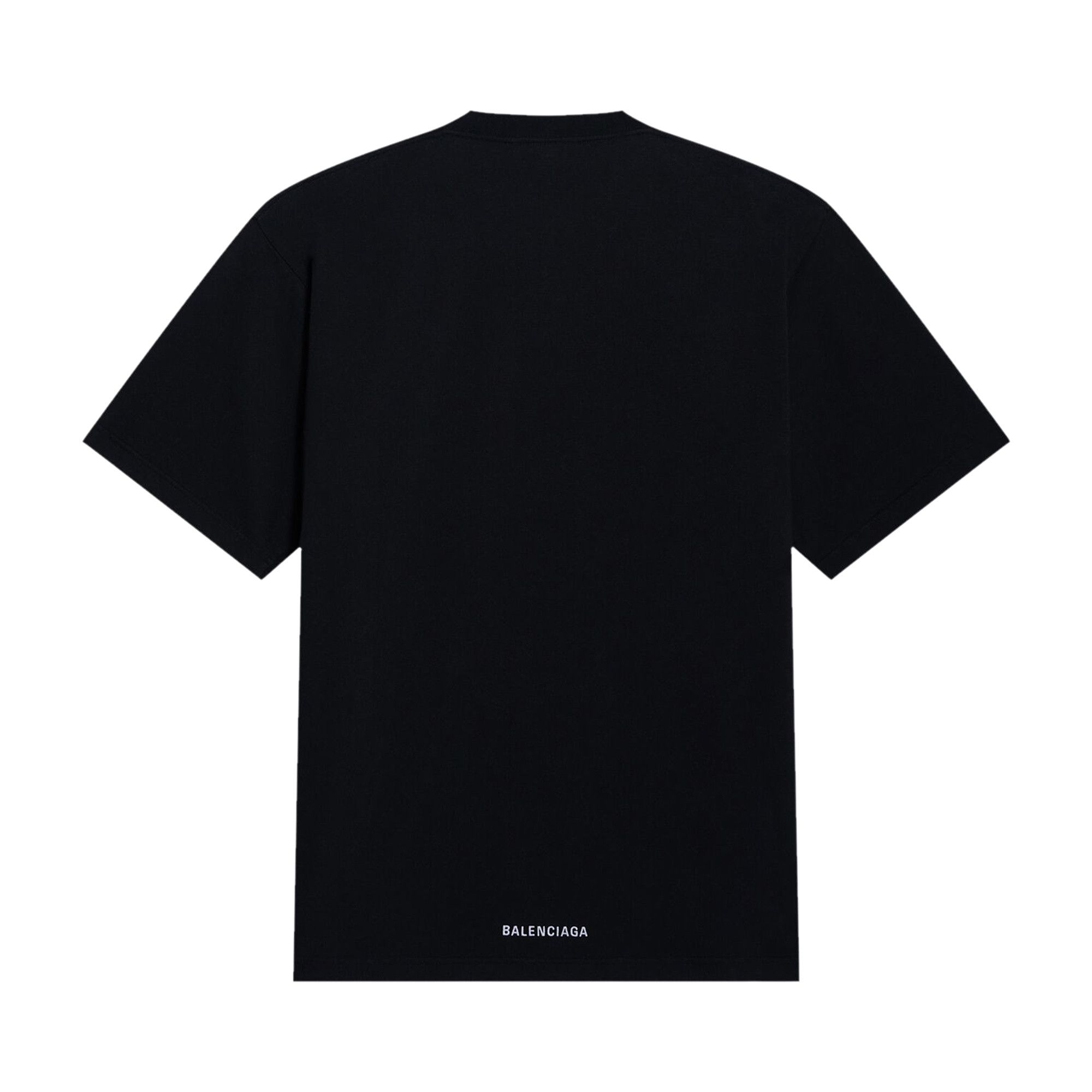 Buy Balenciaga Pride 2021 Oversized Tee 'Black' - 651795