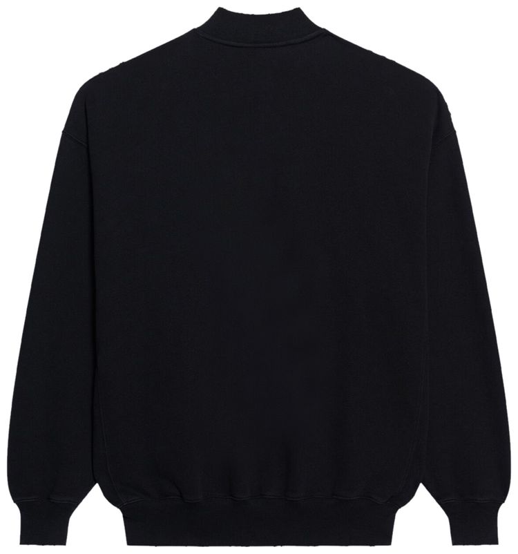 Balenciaga Free Logo Crewneck BlackWhite