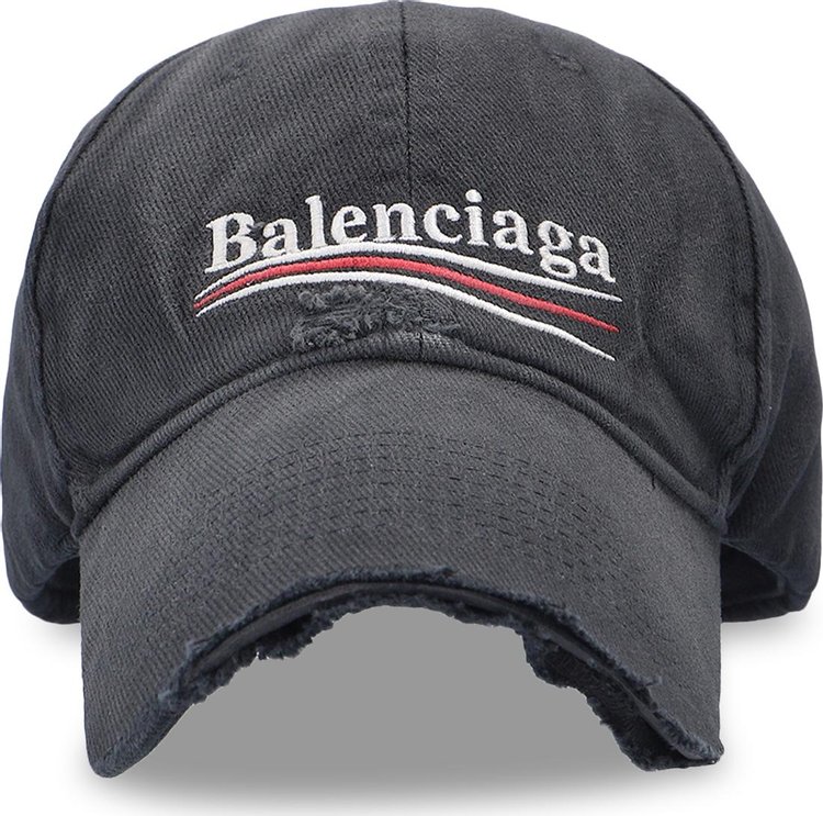 Balenciaga Political Campaign Cap 'Black/White'