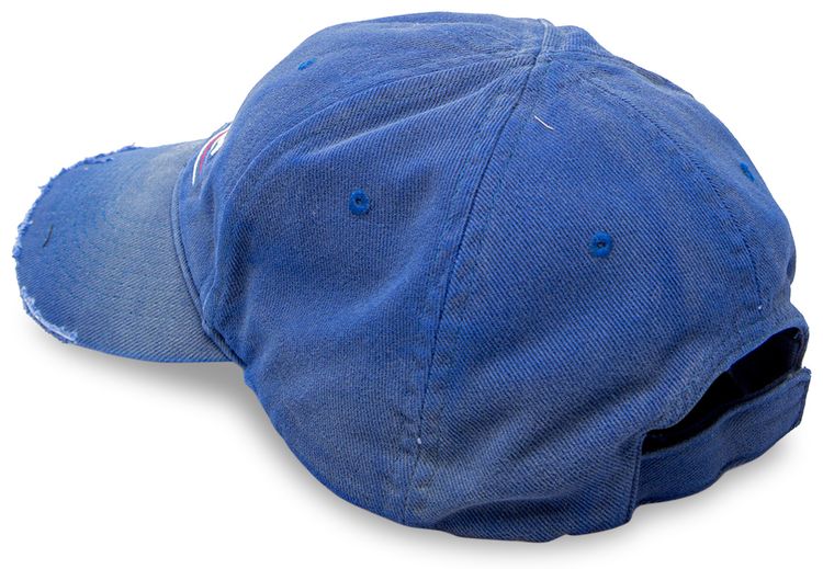 Balenciaga Political Campaign Cap SapphireWhite