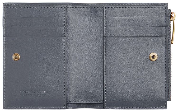Bottega Veneta Bifold Wallet Thunder Gold