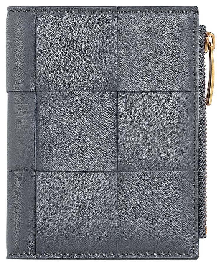 Bottega Veneta Bifold Wallet Thunder Gold