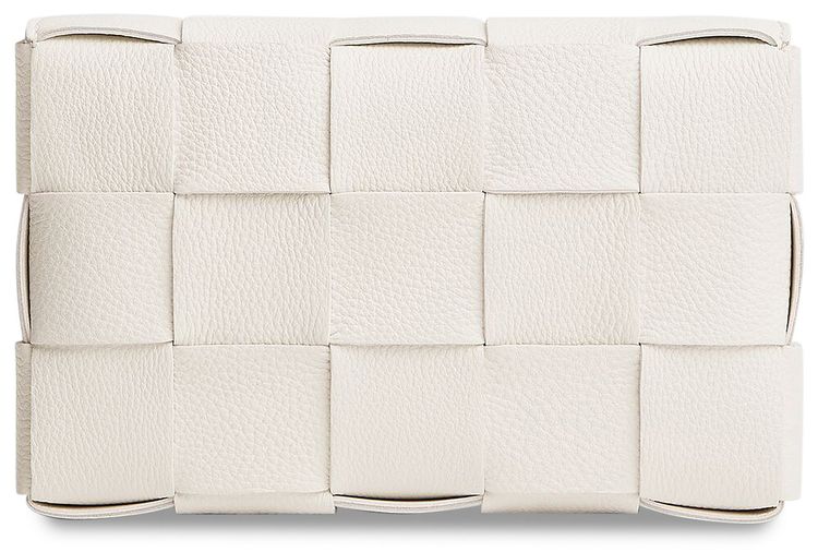 Bottega Veneta Cassette Shoulder Bag WhiteGold