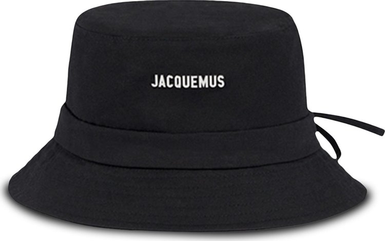 Jacquemus Le Bob Gadjo Bucket Hat 'Black'