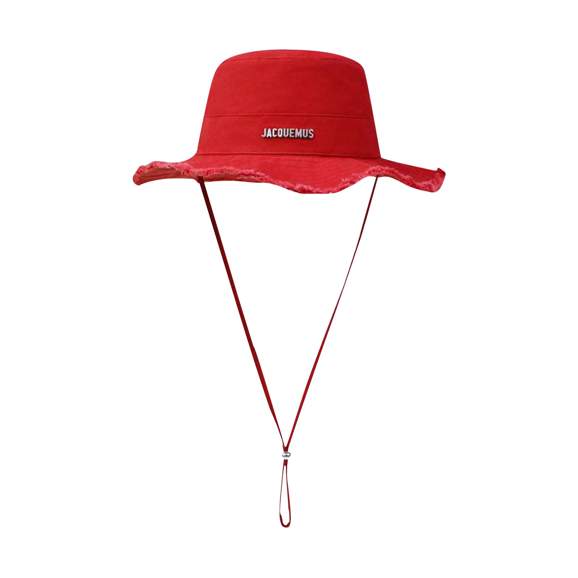 Buy Jacquemus Le Bob Artichaut Hat 'Red' - 213AC002 5030 470