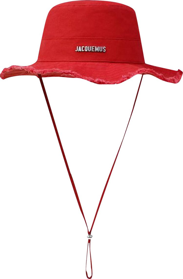 Jacquemus Le Bob Artichaut Hat 'Red'