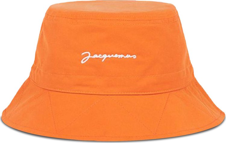 Jacquemus Le Bob Picchu Bucket Hat 'Orange'