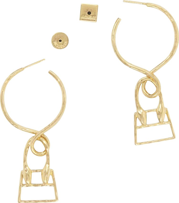 Jacquemus Les Creoles Chiquita Earrings Gold