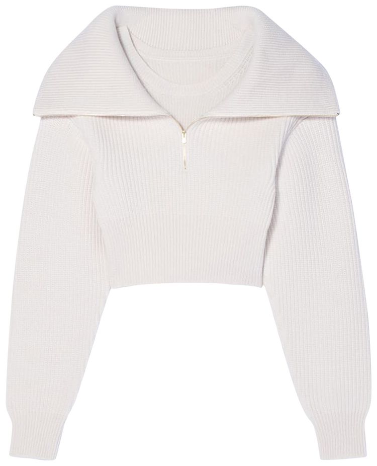Jacquemus La Maille Risoul Sweater Off White